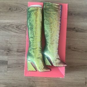 Sequin Dolce and Gabbana Boots